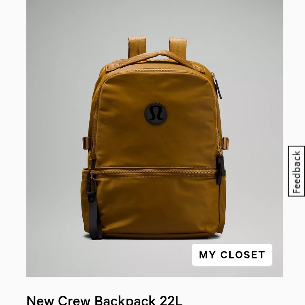 lululemon athletica Men's Brown Backpack
